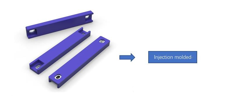 Injection Molded License Plate Holder