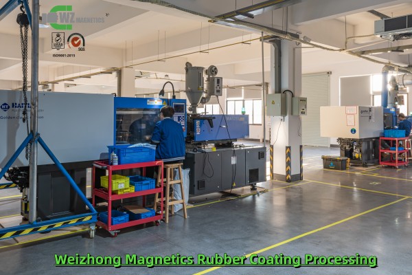 Weizhong Magnetics Rubber Coating Processing