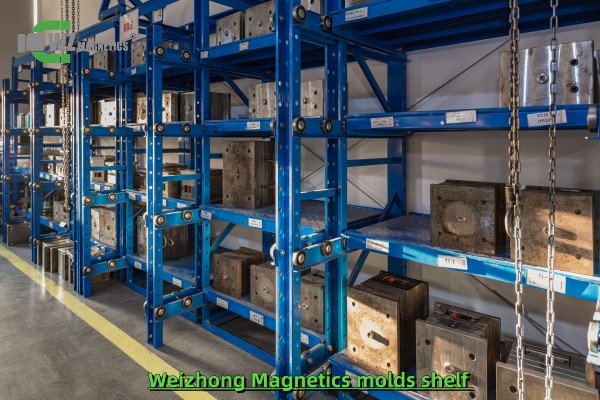 Weizhong Magnetics molds shelf