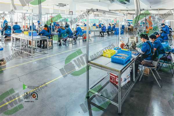 Weizhong Magnetics Assembly Line