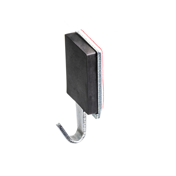 rubber coated magnet with hook